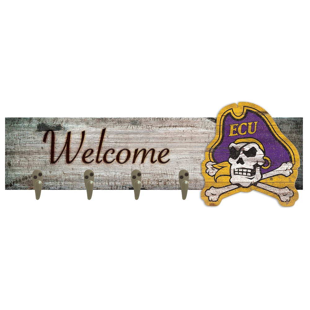 ECU Pirates 24" x 6" Mounted Coat Hanger