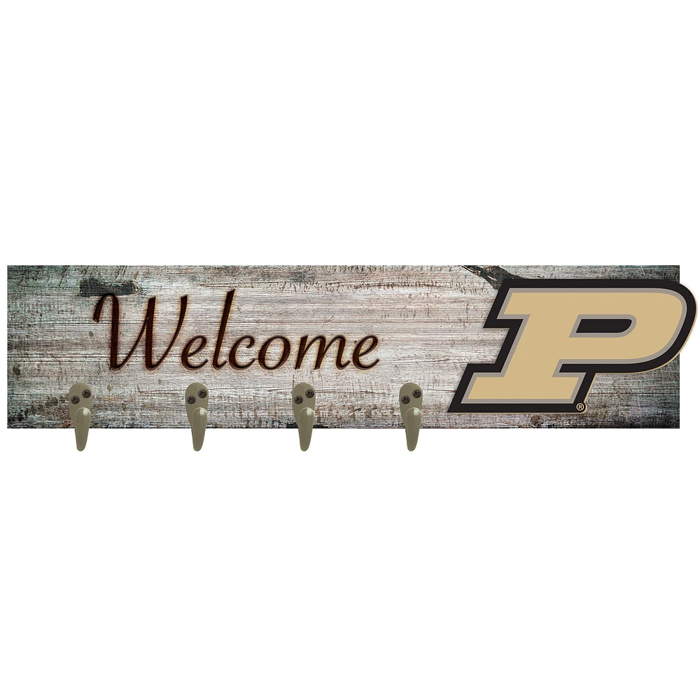 Purdue Boilermakers 24" x 6" Mounted Coat Hanger