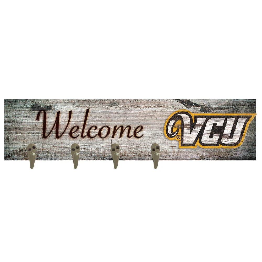 VCU Rams 24" x 6" Mounted Coat Hanger
