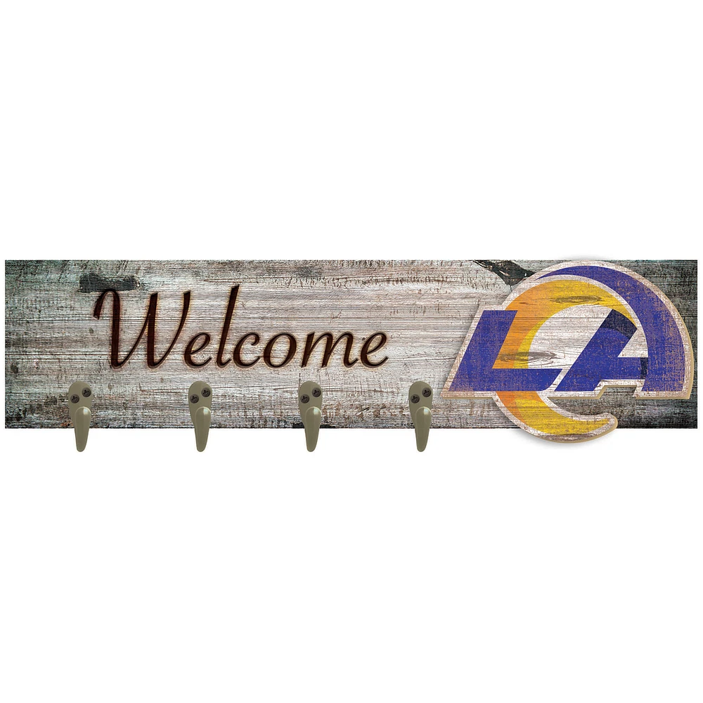 Los Angeles Rams 24" x 6" Mounted Coat Hanger