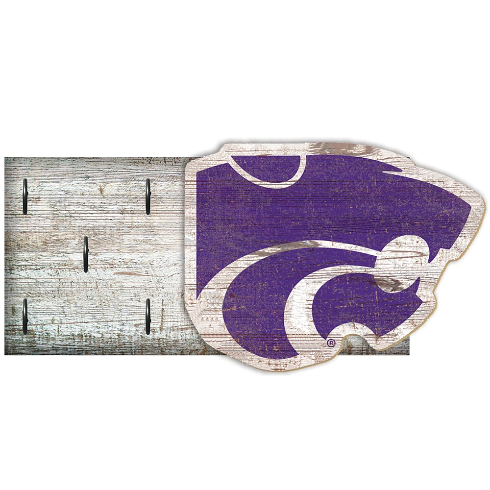 Kansas State Wildcats 6" x 12" Mounted Key Holder