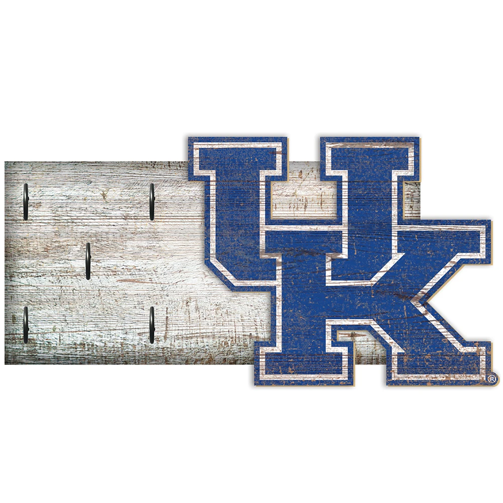 Kentucky Wildcats 6" x 12" Mounted Key Holder