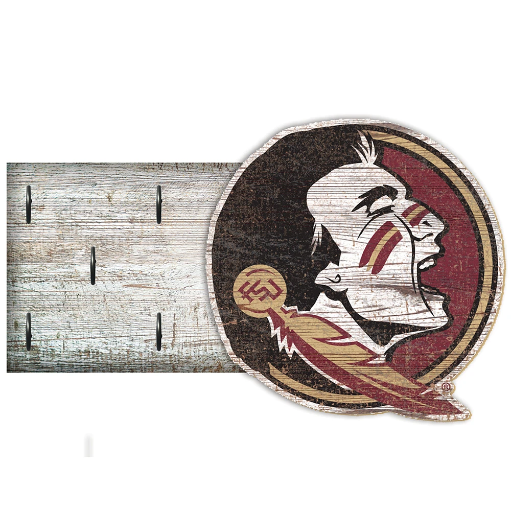 Florida State Seminoles 6" x 12" Mounted Key Holder
