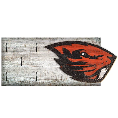 Oregon State Beavers 6" x 12" Mounted Key Holder