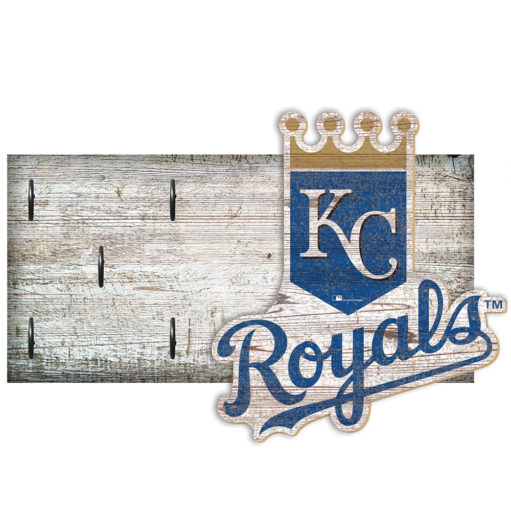 Kansas City Royals 6" x 12" Mounted Key Holder
