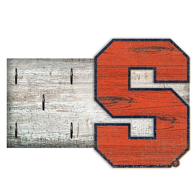 Syracuse Orange 6" x 12" Mounted Key Holder