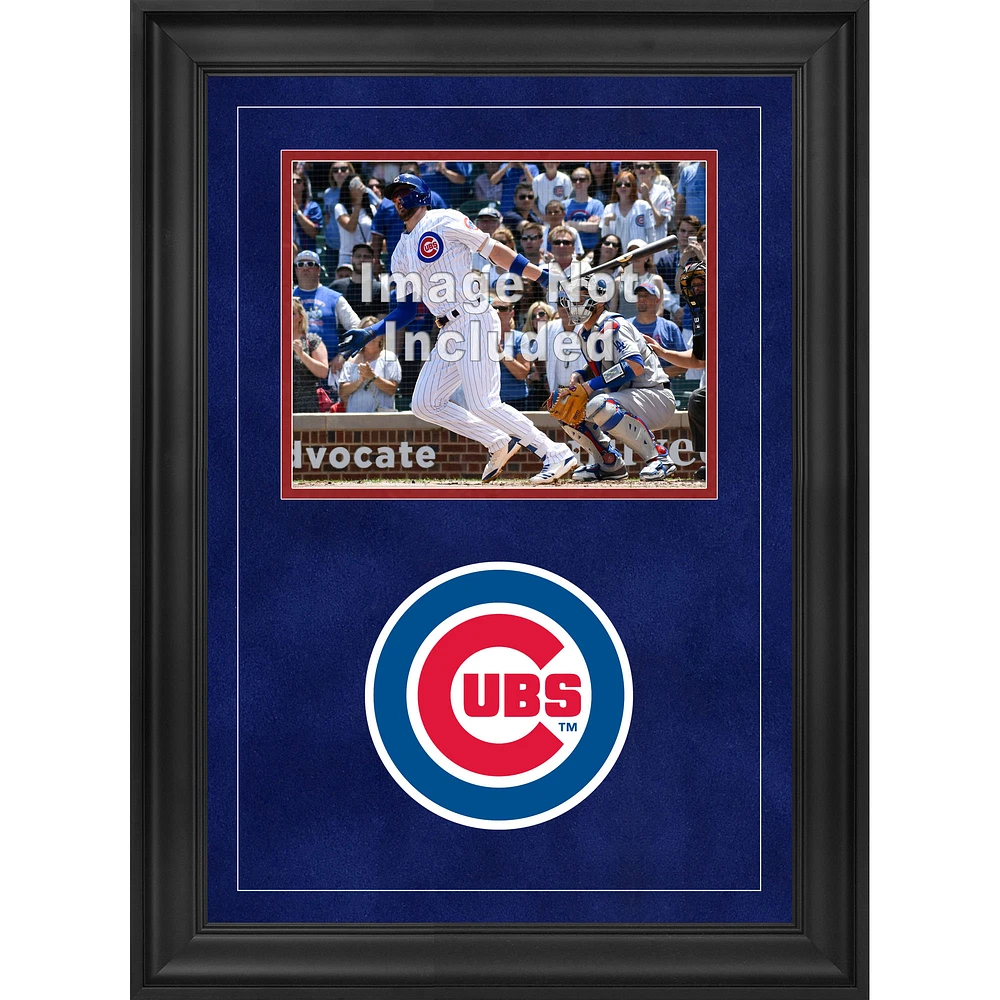 Chicago Cubs Deluxe Framed 8" x 10" Horizontal Photograph Frame with Team Logo