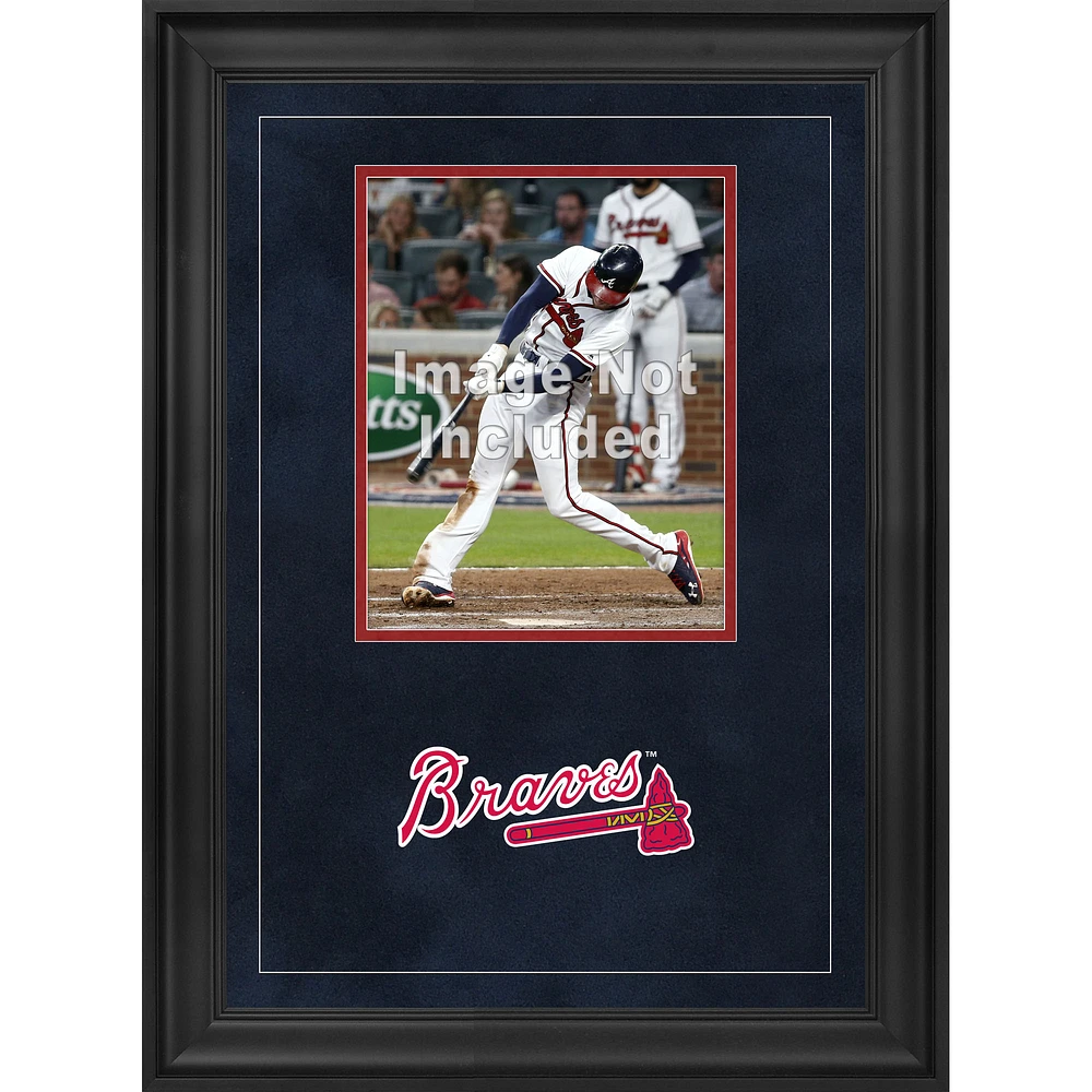 Atlanta Braves Deluxe Framed 8" x 10" Vertical Photograph Frame with Team Logo