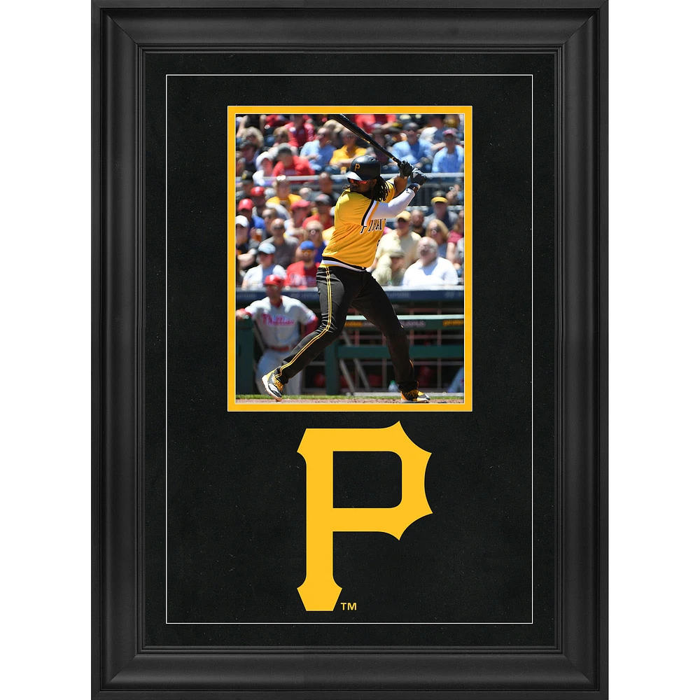 Pittsburgh Pirates Deluxe Framed 8" x 10" Vertical Photograph Frame with Team Logo