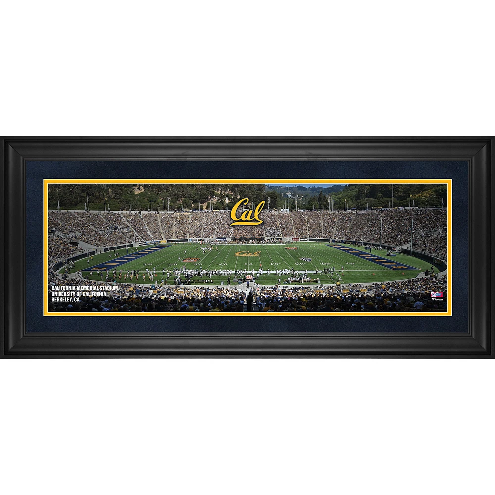 Cal Bears Framed 10" x 30" California Memorial Stadium Panoramic Photograph