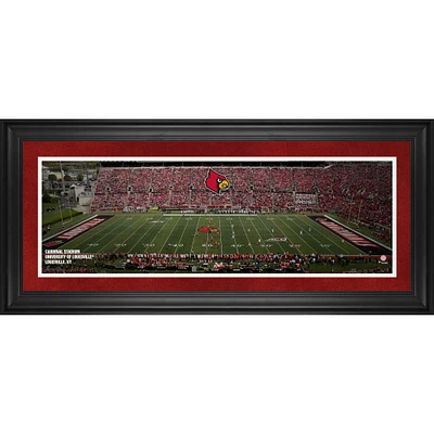 Louisville Cardinals Framed 10" x 30" Cardinal Stadium Panoramic Photograph