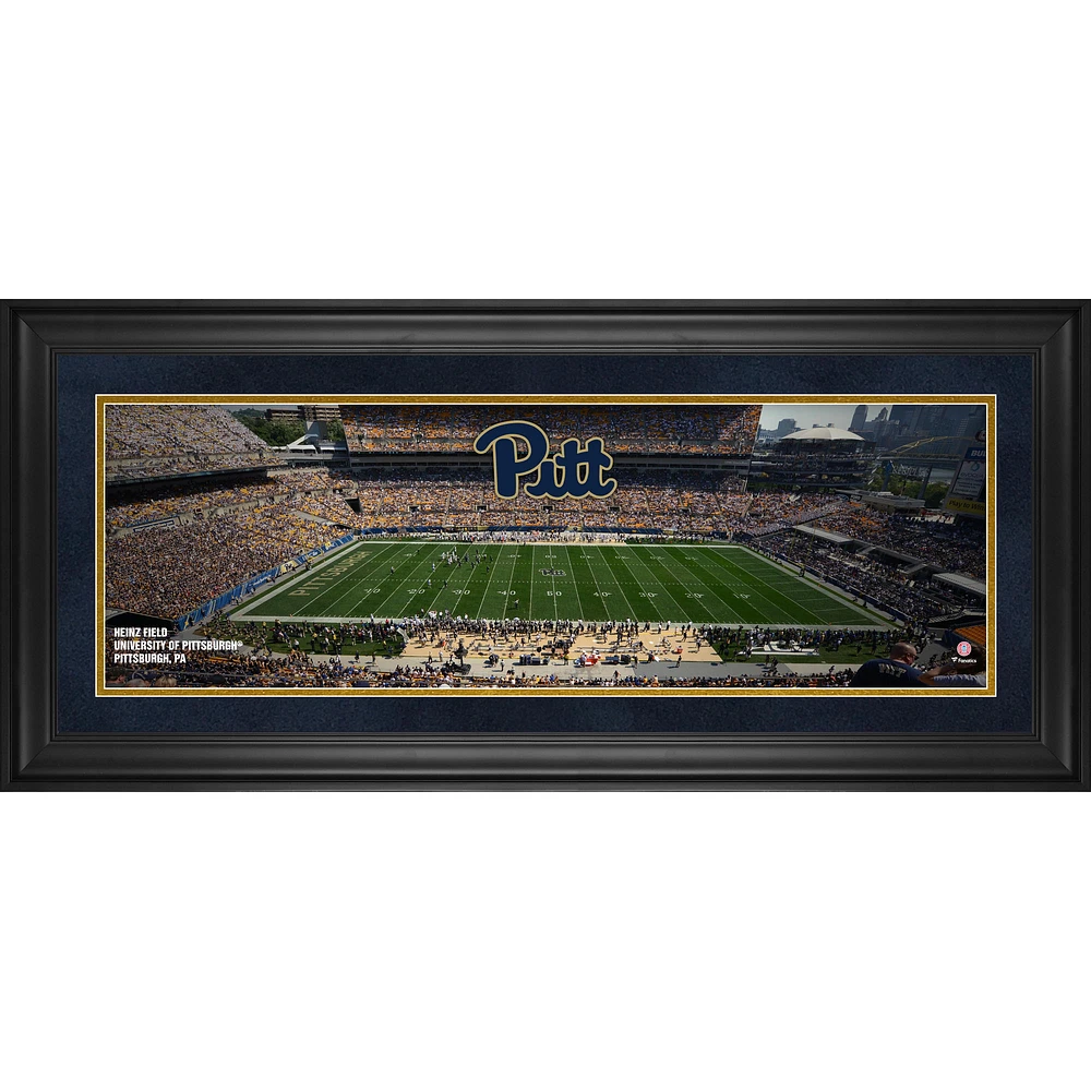 Pittsburgh Panthers Framed 10" x 30" Heinz Field Panoramic Photograph