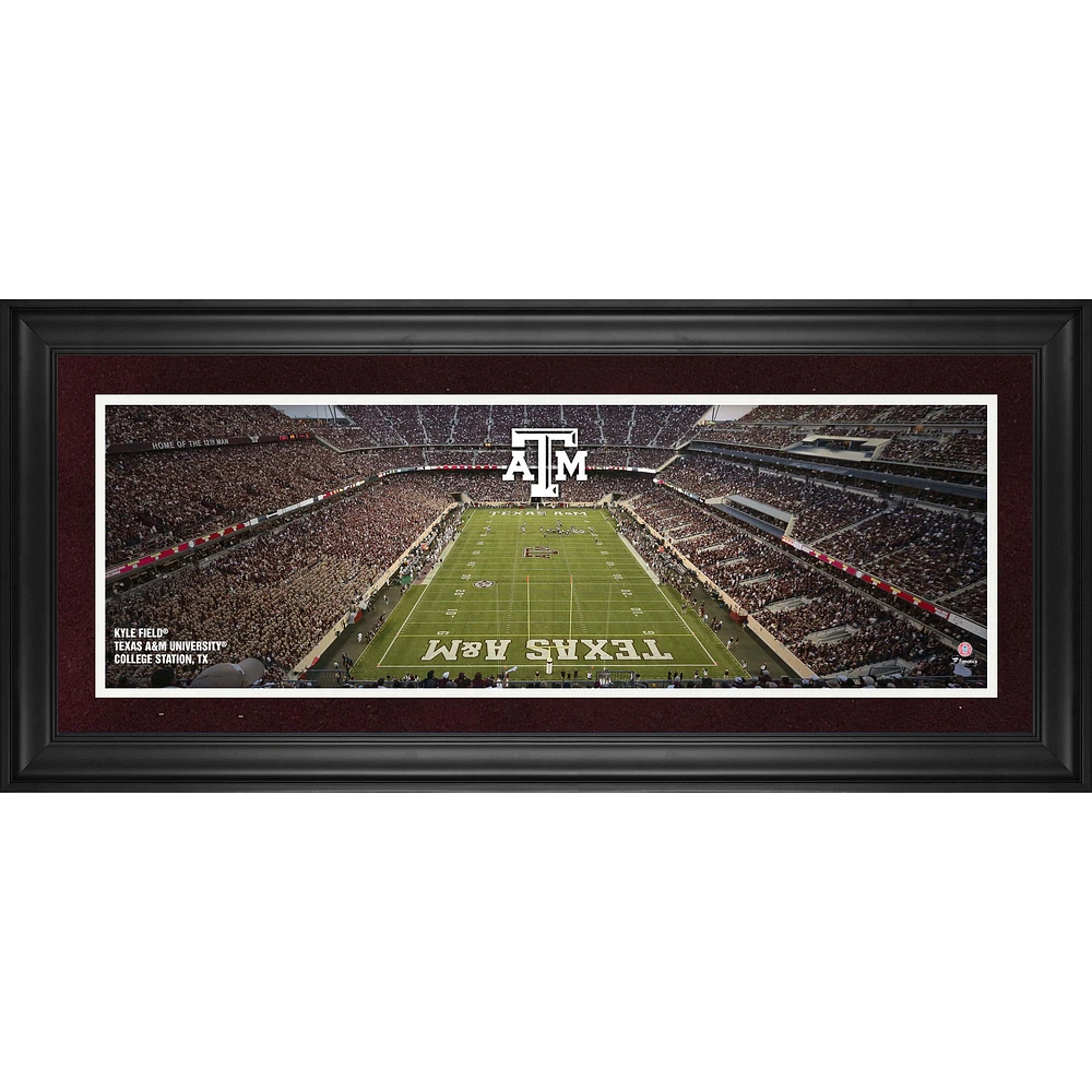 Texas A&M Aggies Framed 10" x 30" Kyle Field Panoramic Photograph