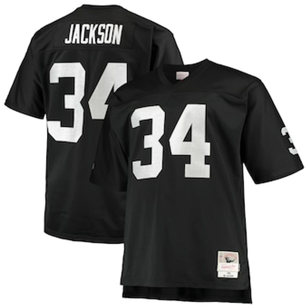 Men's Mitchell & Ness Bo Jackson Las Vegas Raiders Big Tall 1988 Retired Player Replica Jersey