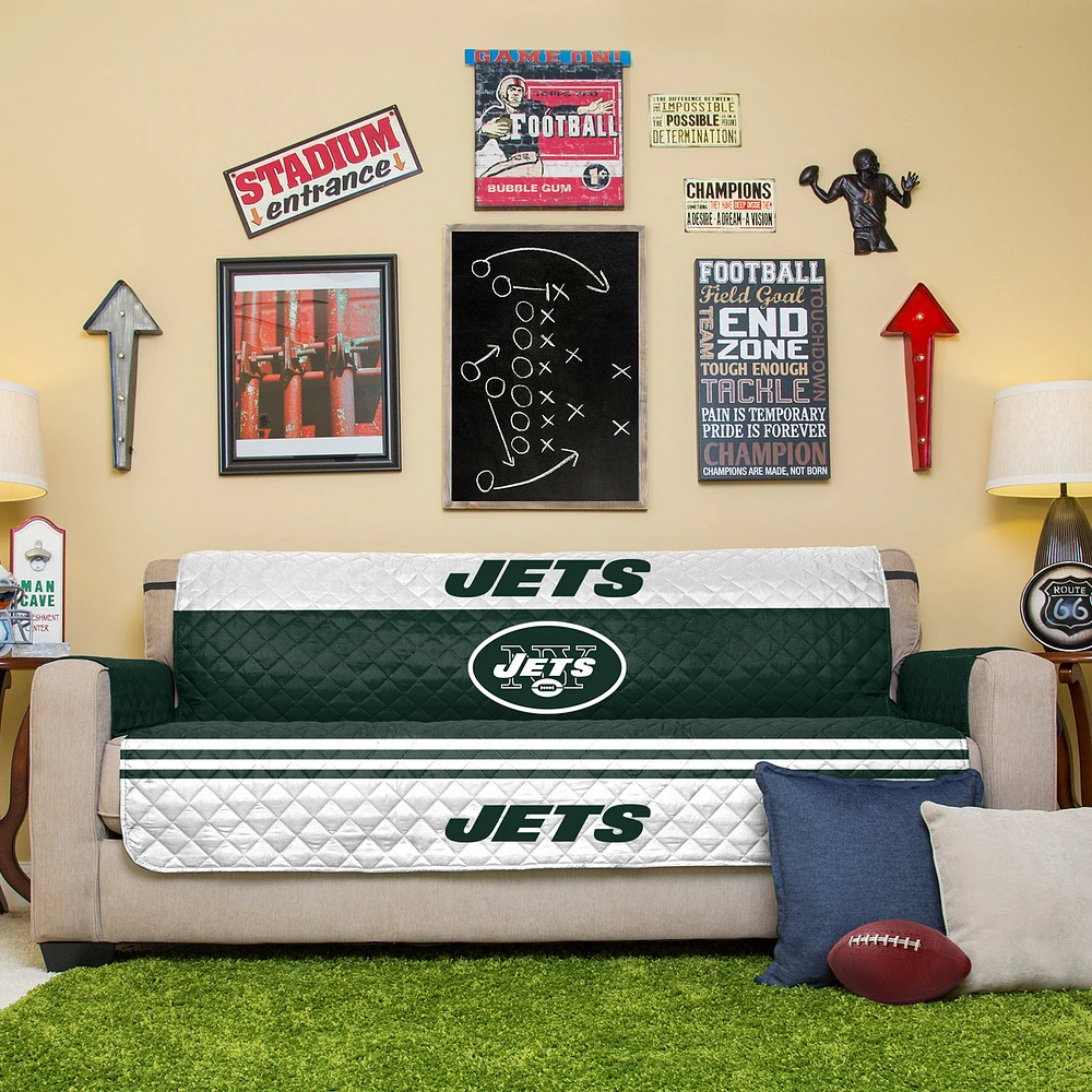 Green New York Jets Sofa Protector