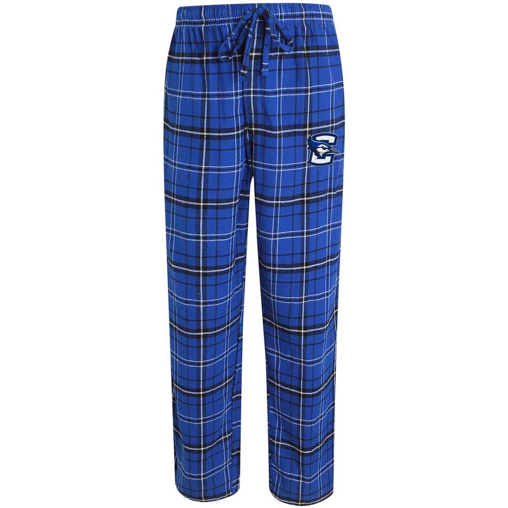 Men's Concepts Sport Royal/Black Creighton Bluejays Ultimate Flannel Pants