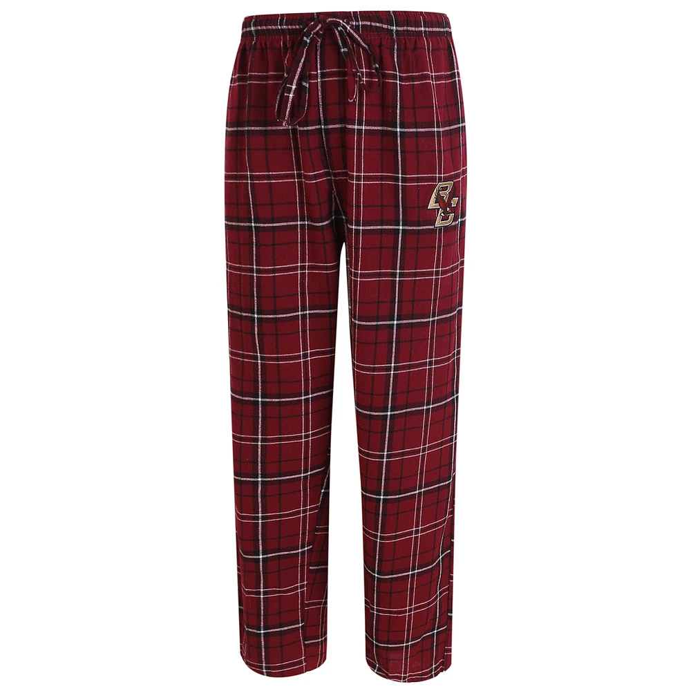 Men's Concepts Sport Burgundy Boston College Eagles Ultimate Flannel Pajama Pants