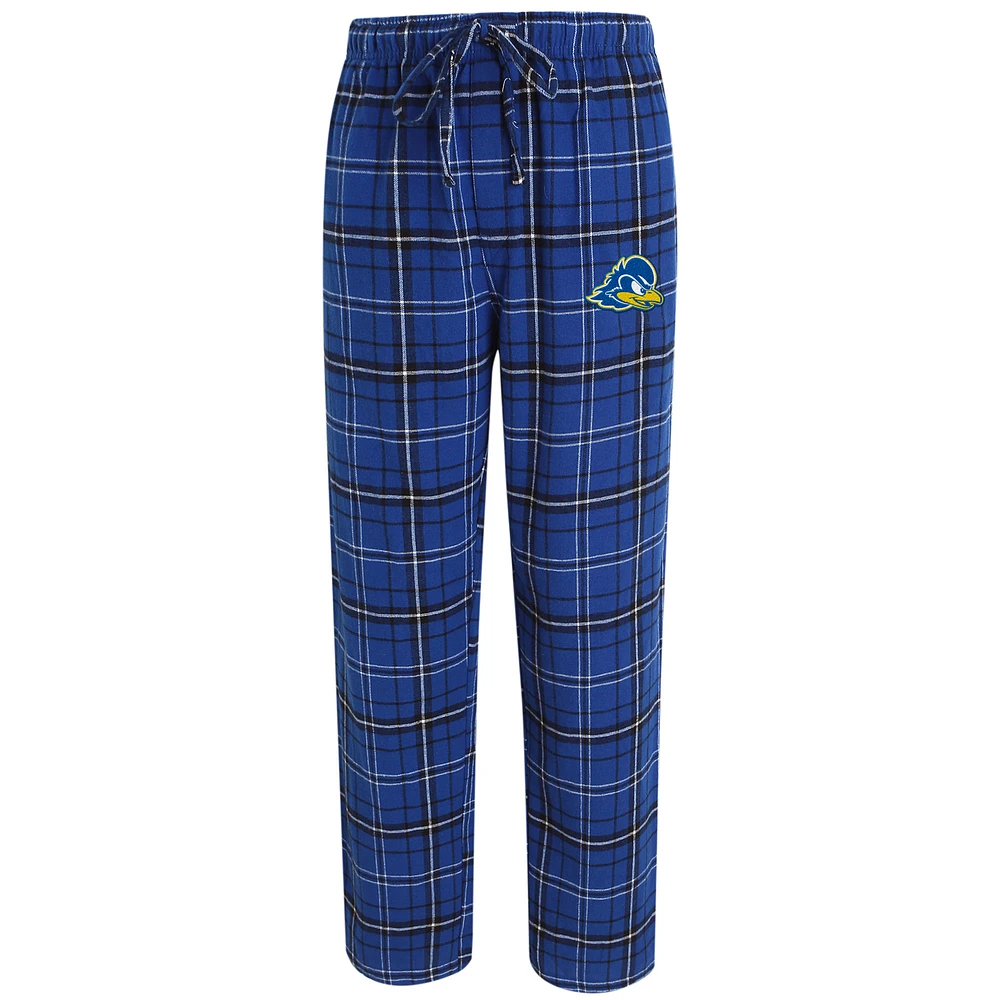 Men's Concepts Sport Royal/Black Delaware Fightin' Blue Hens Ultimate Flannel Pants