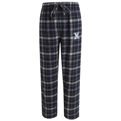 Men's Concepts Sport Navy/Gray Xavier Musketeers Ultimate Flannel Pants