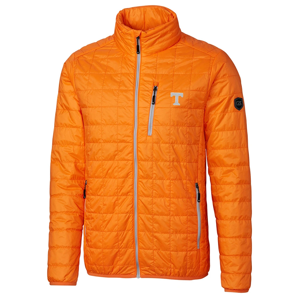 Men's Cutter & Buck Tennessee Orange Volunteers Rainier Full-Zip Jacket