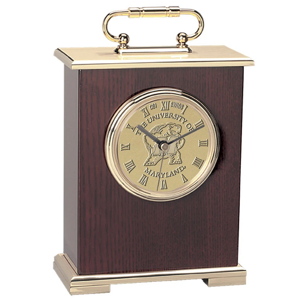 Maryland Terrapins Carriage Clock