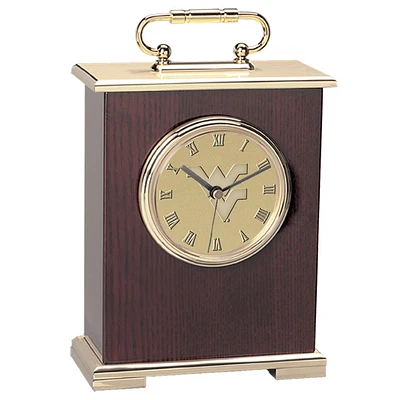 West Virginia Mountaineers Carriage Clock