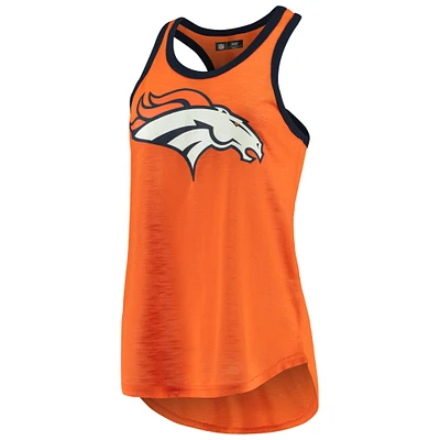 Women's G-III 4Her by Carl Banks Orange Denver Broncos Tater Tank Top