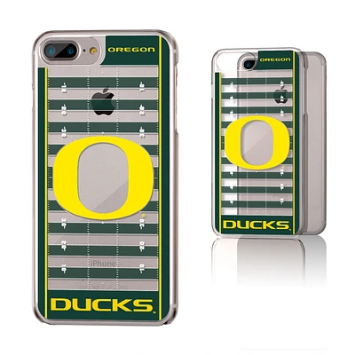 Oregon Ducks iPhone Clear Football Field Design Case