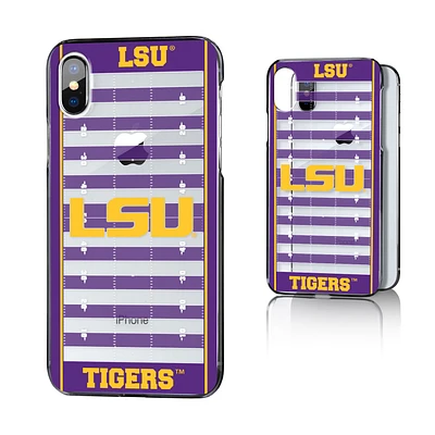 LSU Tigers iPhone Clear Football Field Design Case
