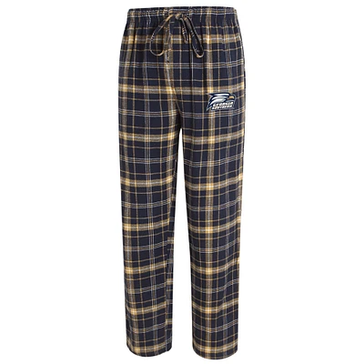 Men's Concepts Sport Navy/Gold Georgia Southern Eagles Ultimate Flannel Pants
