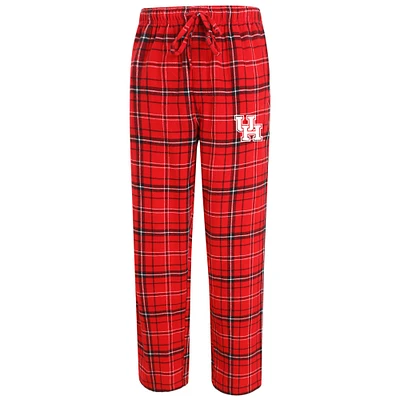 Men's Concepts Sport Red/Black Houston Cougars Ultimate Flannel Pants