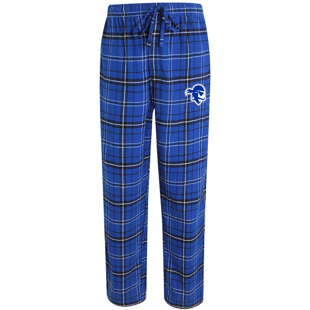 Men's Concepts Sport Royal/Black Seton Hall Pirates Ultimate Flannel Pants