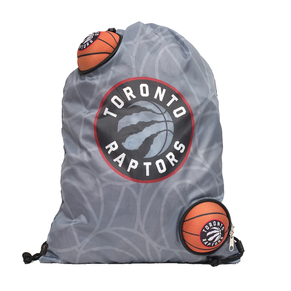 Toronto Raptors Basketball to Drawstring Bag