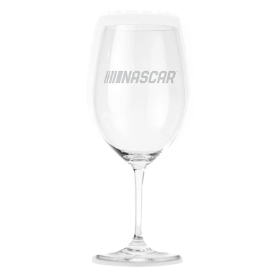 NASCAR Merchandise Red Wine Glass