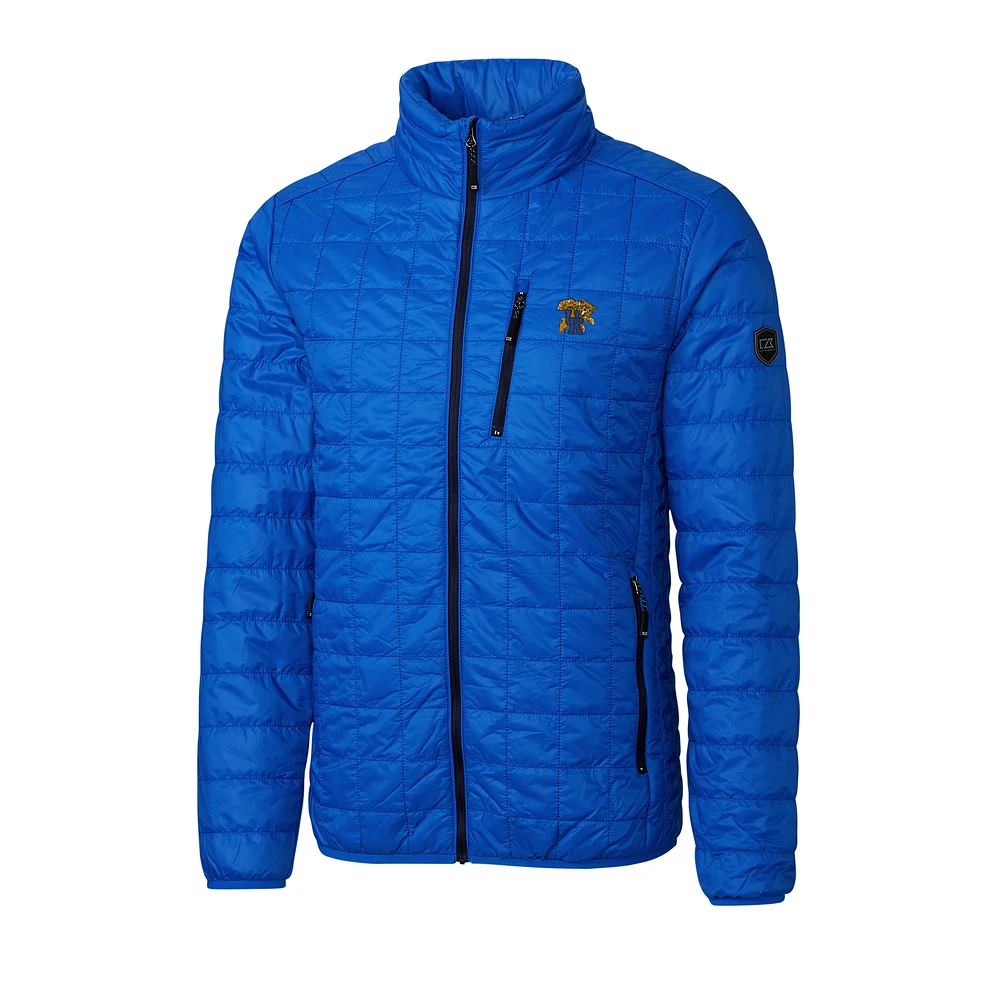 Men's Cutter & Buck Royal Kentucky Wildcats Big & Tall Rainier Full-Zip Jacket