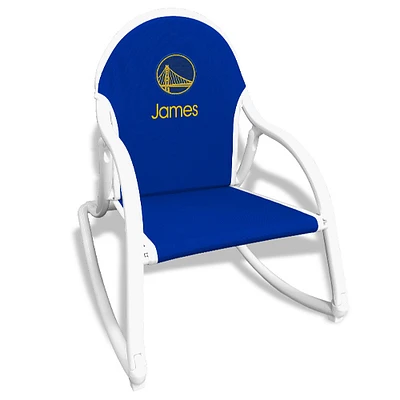 Royal Golden State Warriors Children's Personalized Rocking Chair