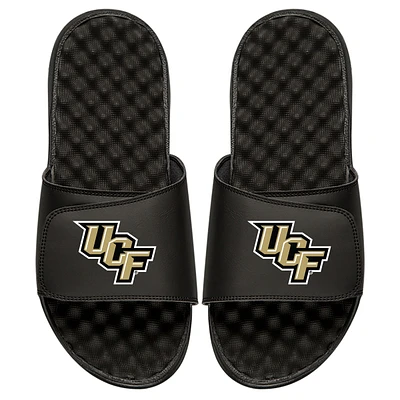 Youth ISlide Black UCF Knights Primary Logo Slide Sandals