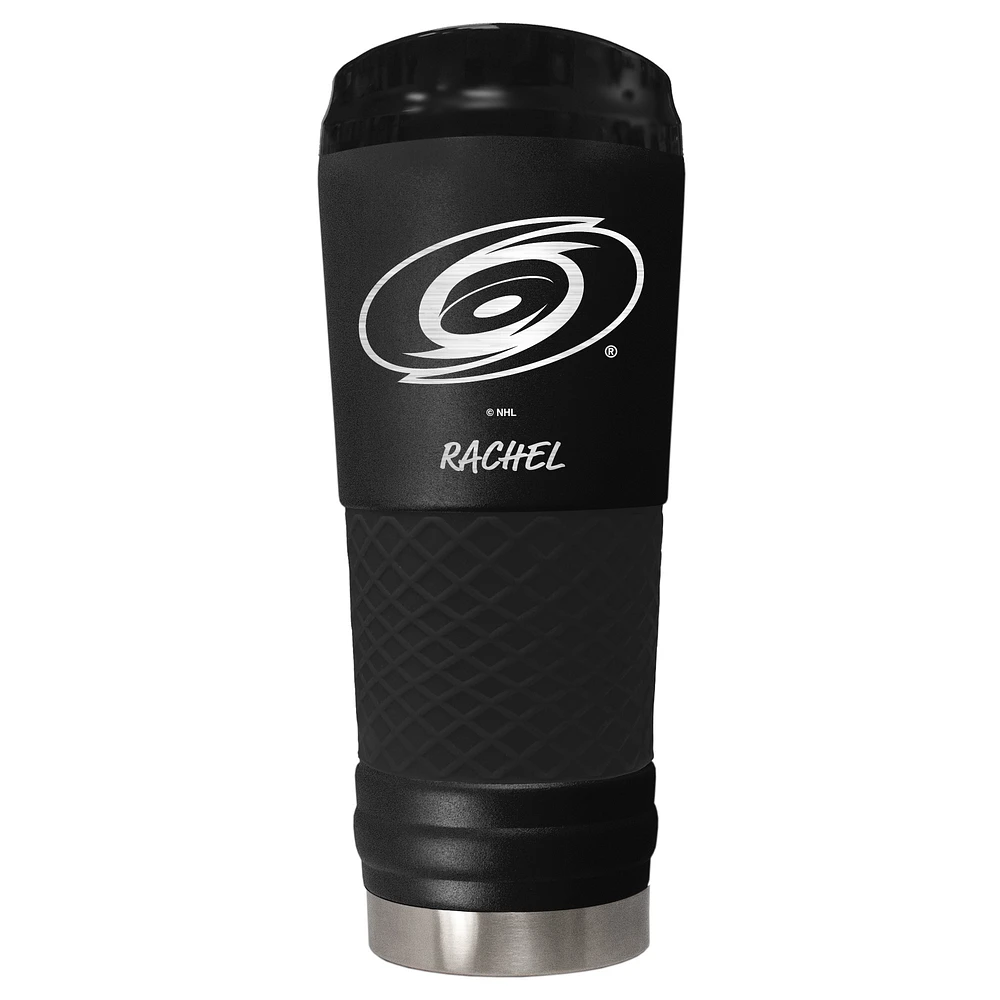 Black Carolina Hurricanes 24oz. Personalized Stealth Draft Beverage Cup