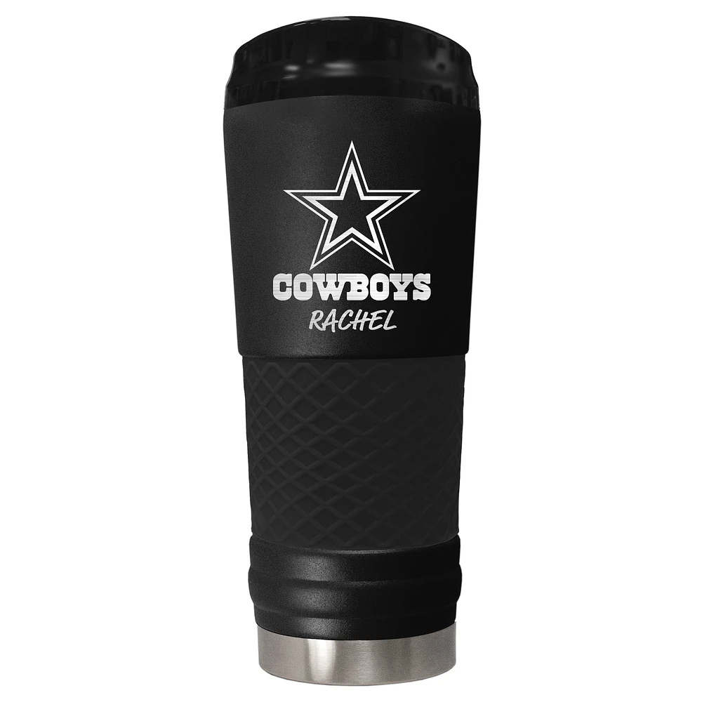 Black Dallas Cowboys 24oz. Personalized Stealth Draft Beverage Cup