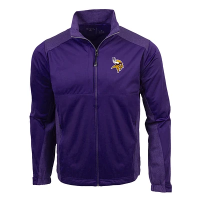 Men's Antigua Purple Minnesota Vikings Revolve Full-Zip Jacket