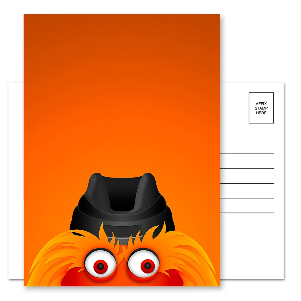 Philadelphia Flyers 5-Count Mascot Postcard Set