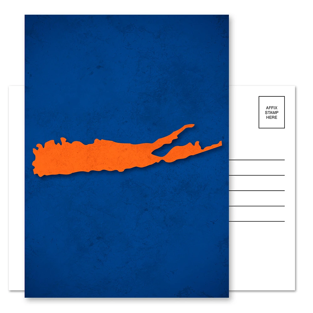 New York Islanders 5-Count Logo Postcard Set