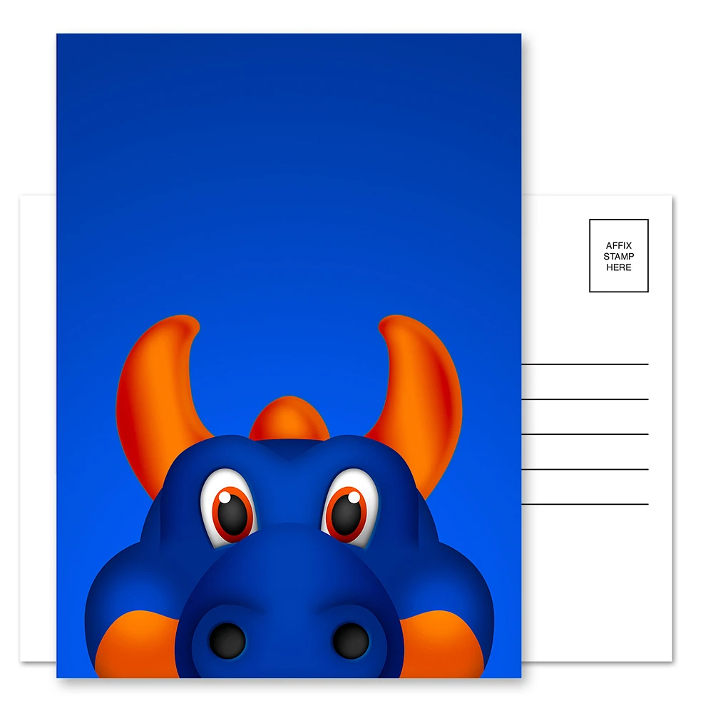 New York Islanders 5-Count Mascot Postcard Set
