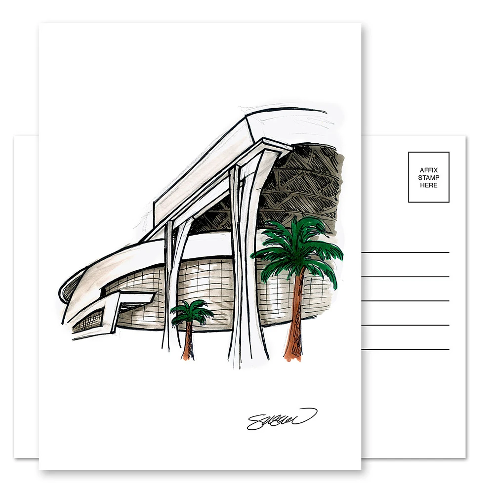 Miami Marlins 5-Count Stadium Postcard Set