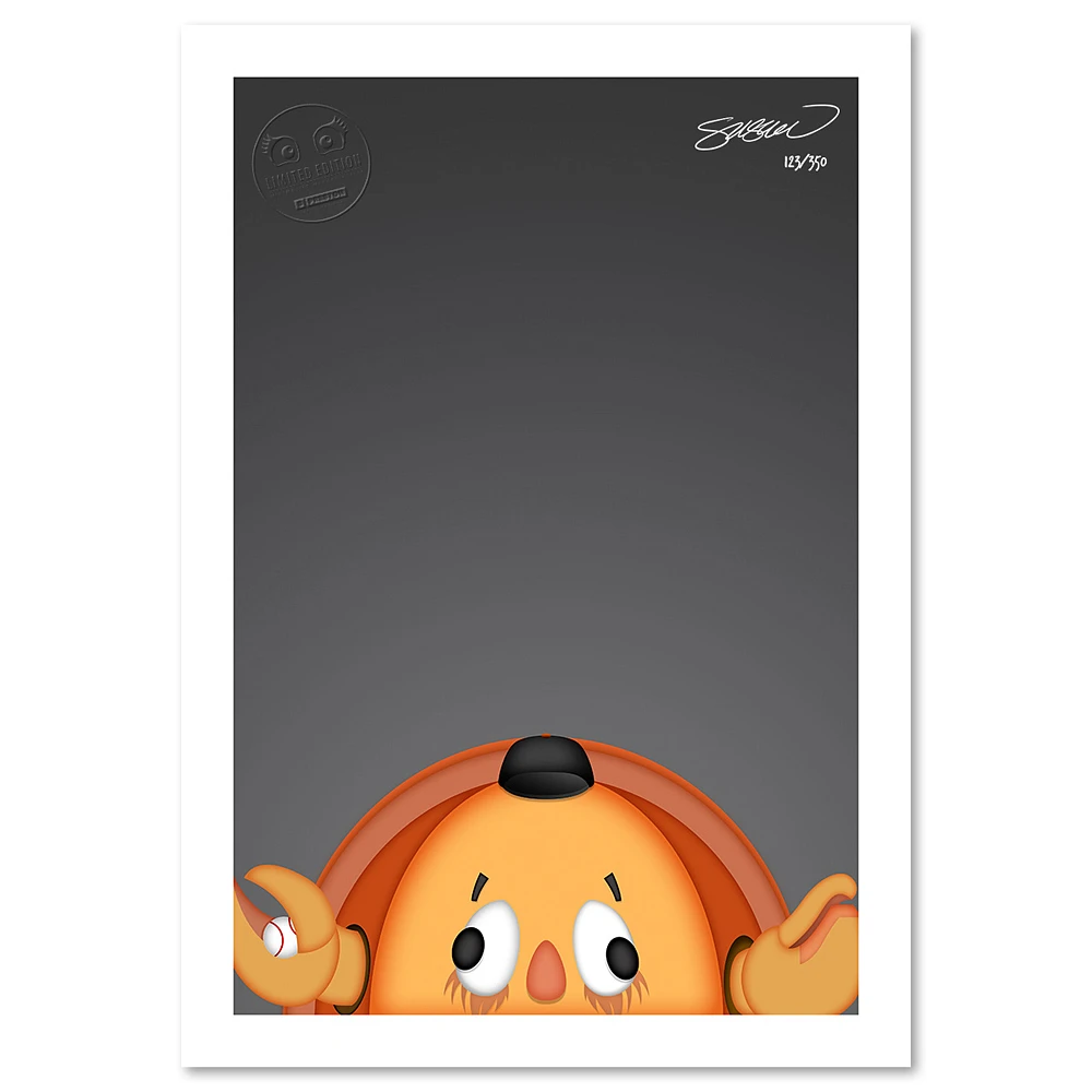 San Francisco Giants 14'' x 20'' Minimalist Mascot Art