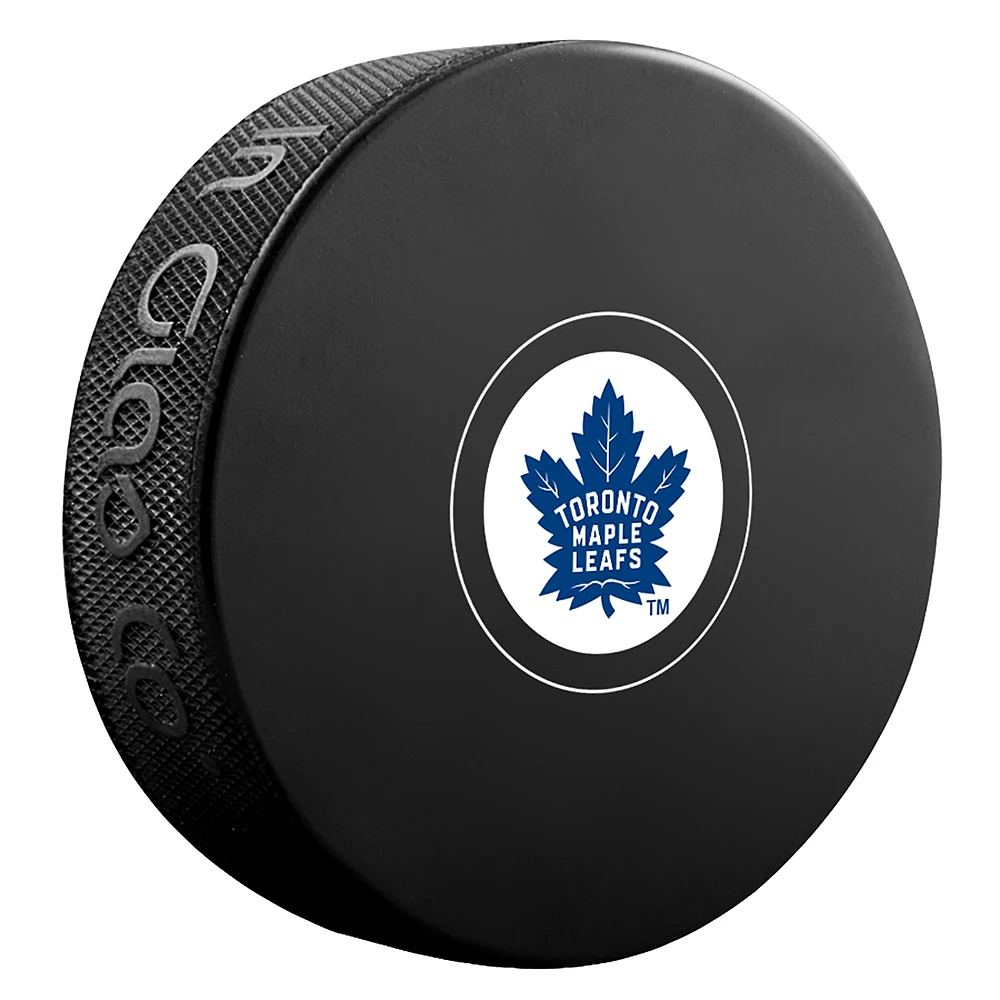 Toronto Maple Leafs Unsigned InGlasCo Autograph Model Hockey Puck