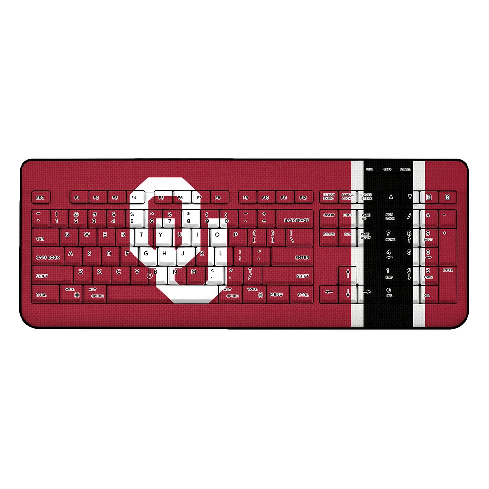 Oklahoma Sooners Wireless USB Keyboard