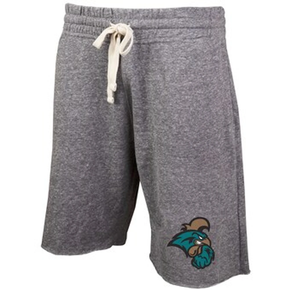 Men's Concepts Sport Gray Coastal Carolina Chanticleers Mainstream Terry Shorts