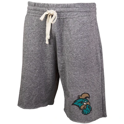 Men's Concepts Sport Gray Coastal Carolina Chanticleers Mainstream Terry Shorts