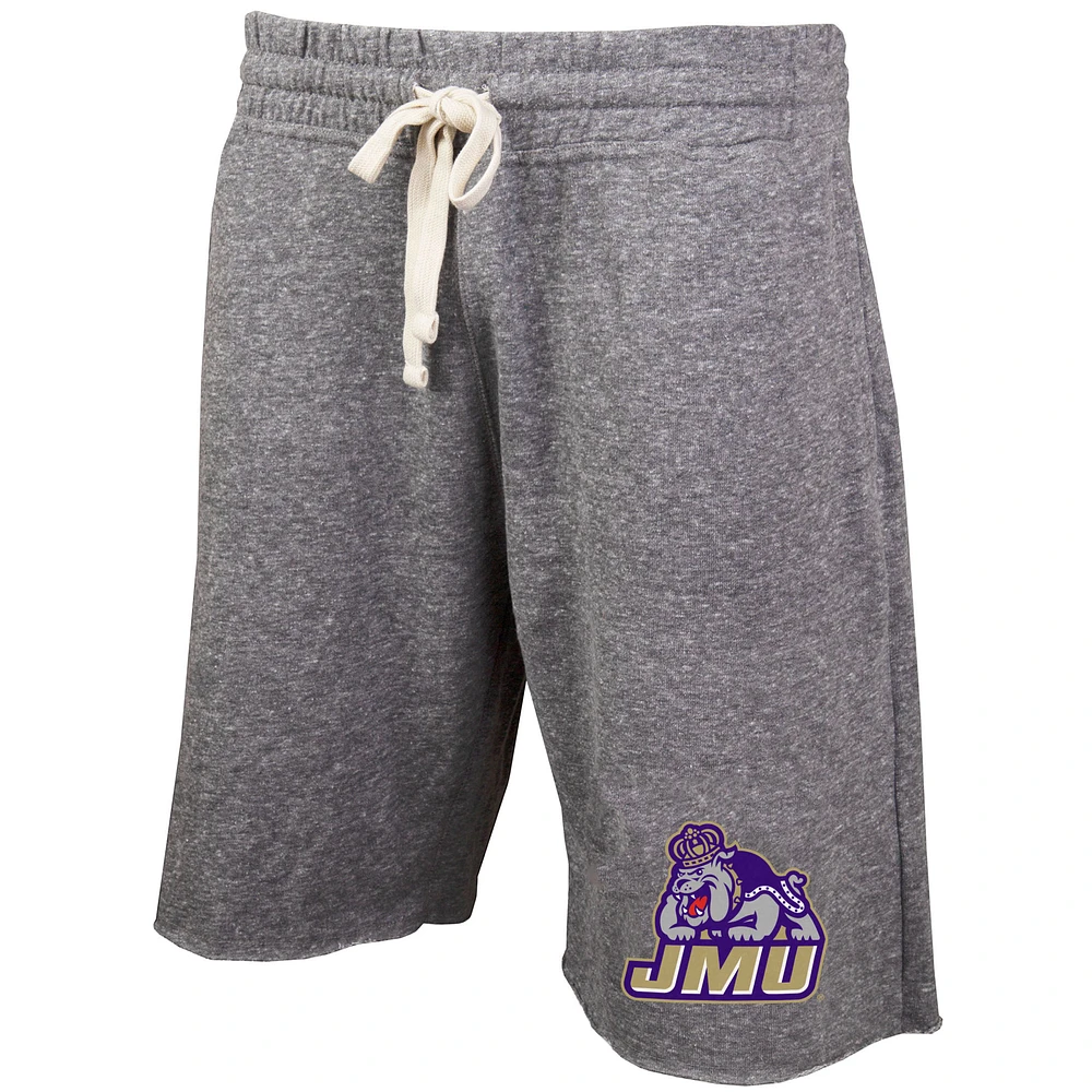 Men's Concepts Sport Gray James Madison Dukes Mainstream Terry Shorts